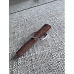 Anel Aro Quadrado Liso em Prata 925
