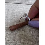 Anel Solitário 6 Garras com Detalhes de Coração Vazado Prata 925