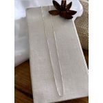 Colar Corrente Veneziana 45 Cm Fio Medio Prata 925