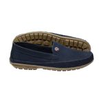 Sapatilha Masculina em Couro Azul Marinho Galway 760NBK