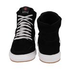 Sapatênis Masculino em Couro Preto Sneakers Galway 505