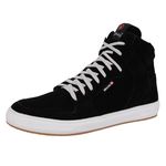 Sapatênis Masculino em Couro Preto Sneakers Galway 505