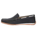 Mocassim Dockside Masculino em Couro Galway Preto