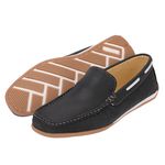 Mocassim Dockside Masculino em Couro Galway Preto