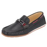 Mocassim Dockside Masculino em Couro Preto Galway 8340