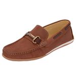 Mocassim Dockside Masculino em Couro Pinhão Galway 8345