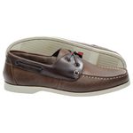 Mocassim Dockside Masculino em Couro Café Galway 8600