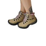 Bota Coturno Feminina Adventure Areia Galway 5017 