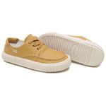 Tênis Infantil Masculino Mostarda Slip On Clean 