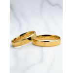 Par de Alianças Maldivas 14K