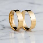 Par de Alianças Barcelona 18K