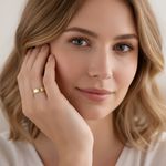 Par de Alianças Dionísio 14K