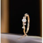 Anel Pollux Ouro 18K Casamento