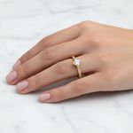 Anel Noivado Astória 