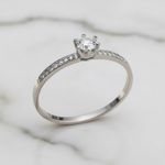 Anel Noivado Lumière