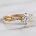 Anel Regulus Ouro 18K Casamento