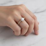 Anel Regulus Ouro 18K Casamento