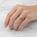 Anel Noivado Riviera 