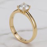 Anel Vega Ouro 14K Casamento 