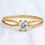 Anel Noivado Windsor Copia