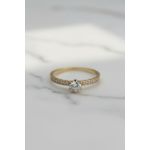 Anel Achernar Ouro 14K Casamento