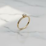 Anel Achernar Ouro 14K Casamento