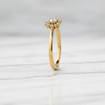 Anel Solitário Betelgeuse Ouro 14K