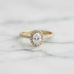 Anel Solitário Arcturus Ouro 14K