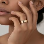 Par de Alianças Eros 18K