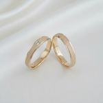 Par de Alianças Hera 18K