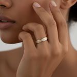 Par de Alianças Hera 18K