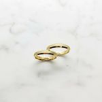 Par de Alianças Italiana Ouro 18K