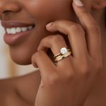 Par de Alianças Vega 18K