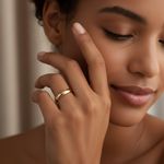 Par de Alianças Clássica Essencial 18K