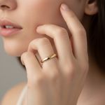 Par de Alianças Londres 18K