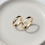 Par de Alianças Londres 18K