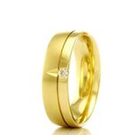 Par de Alianças Trabalhado em Ouro 18K