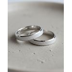 Par de Alianças Lyra Prata Namoro 5 mm