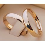 Par de Alianças Paris 18K