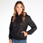 Molde Corta Vento Feminina Com Capuz - P ao XGG