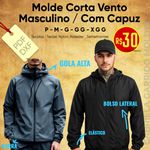 Corta Vento Masculina Com Capuz P ao XGG