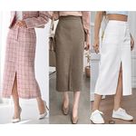 SAIA MIDI / MARCAÇÃO CURTA / BOLSO LATERAL / P AO XGG