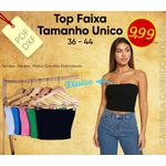 Molde Top Faixa Tomara Que Caia