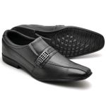 KIT Sapato Social Masculino + Cinto Couro
