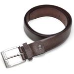 KIT Sapato Social Masculino Sola de Couro + Cinto Couro