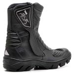 Bota Coturno Masculino Cano Médio Motociclista