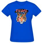 Babylook Azul Feminina Warmout Fierce