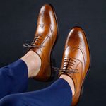 Sapato Masculino Oxford Vittorio Caramelo