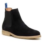 Bota Modena Chelsea Boot Camurça Preta