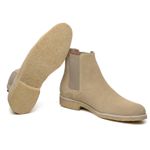 Bota Modena Chelsea Boot Camurça Dirty Sand